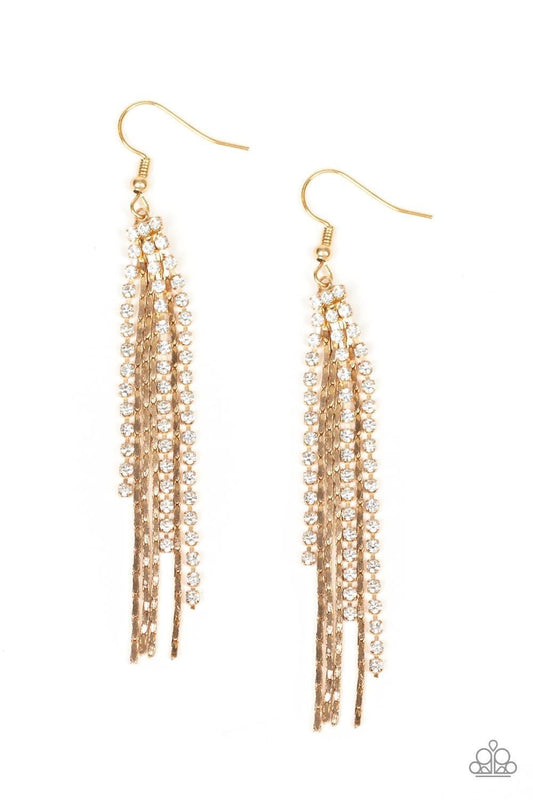 Paparazzi - Red Carpet Bombshell Earrings