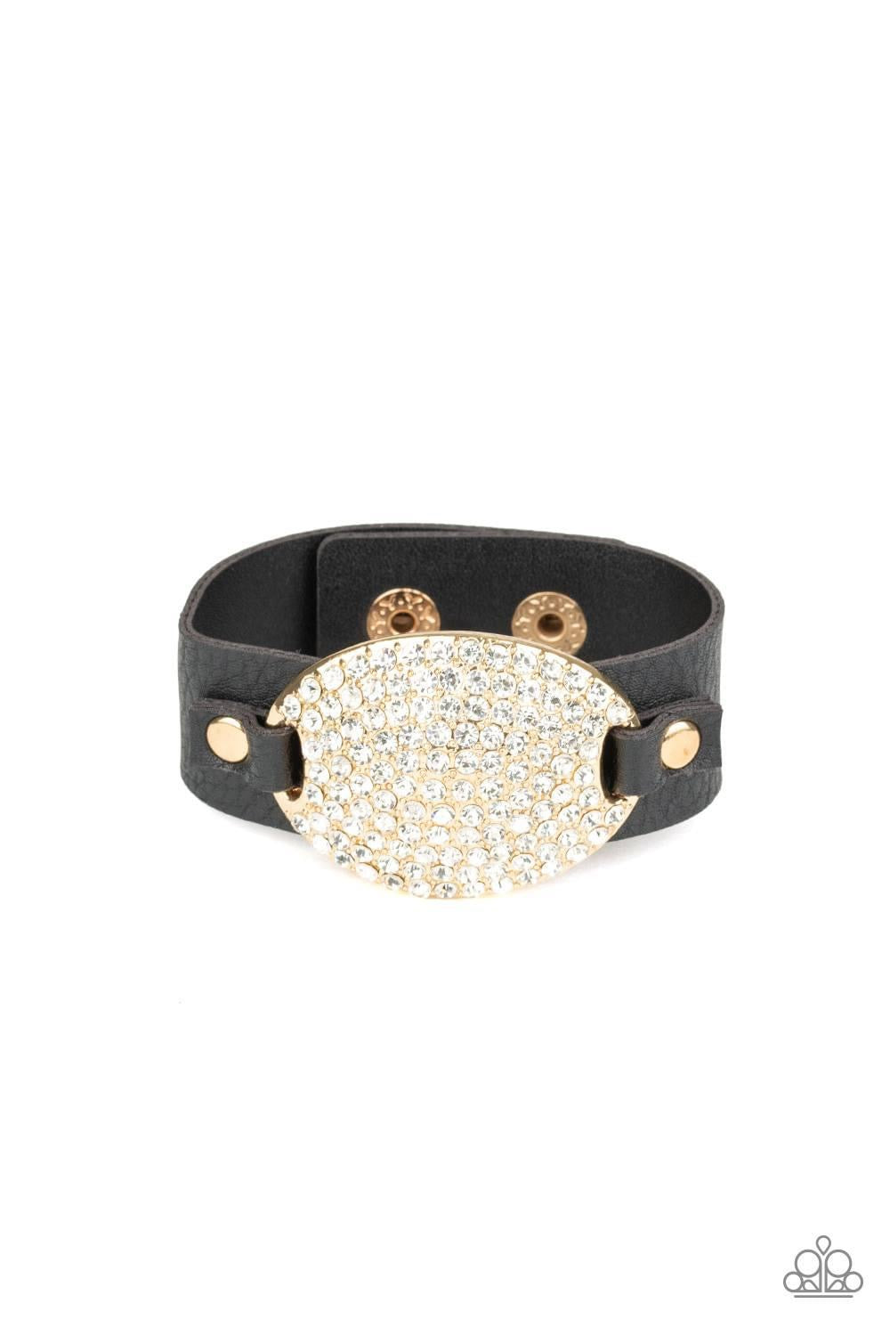 Paparazzi- Better Recognize Gold Urban Bracelet