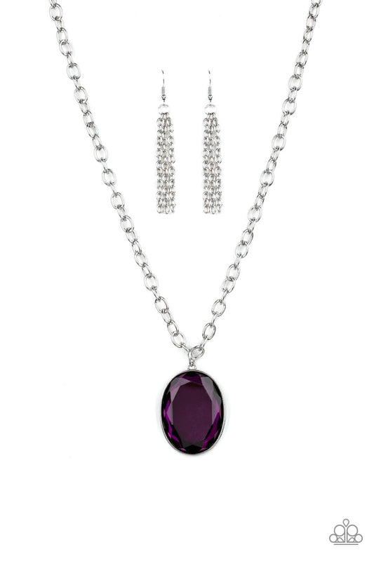 Paparazzi - Light As HEIR - Purple Necklace