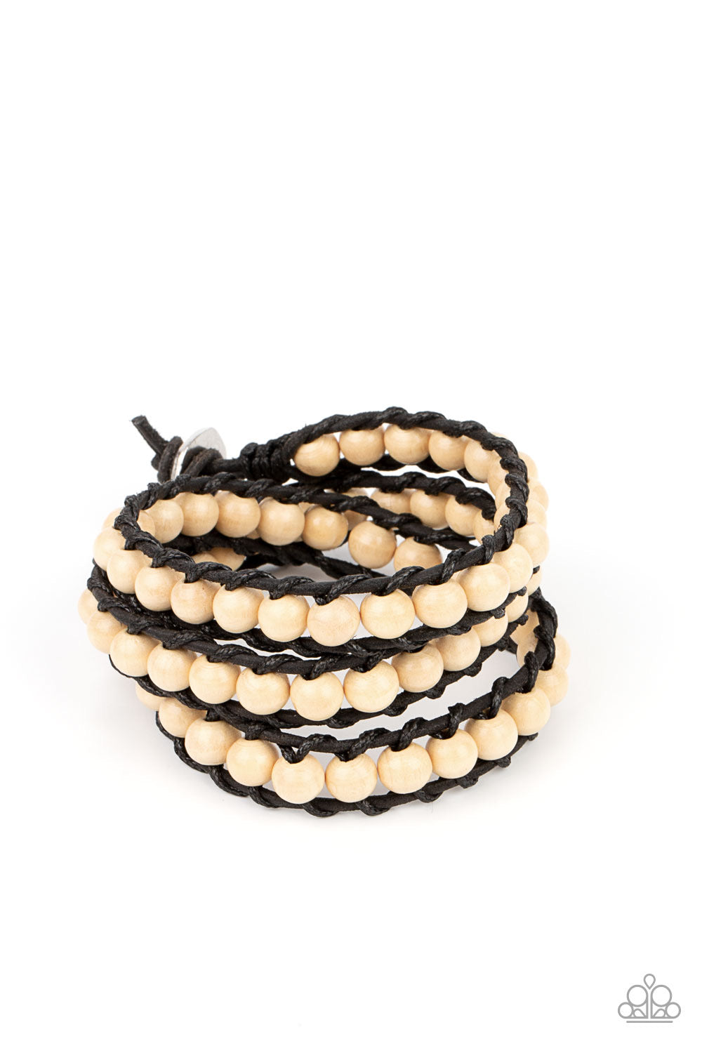 Paparazzi - Pine Paradise - White Bracelet