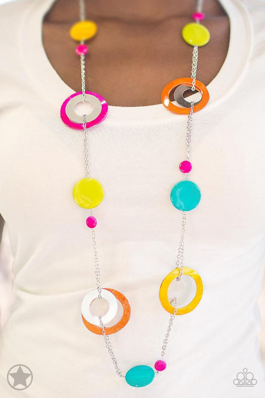 Paparazzi - Kaleidoscopically Captivating Multi Necklace